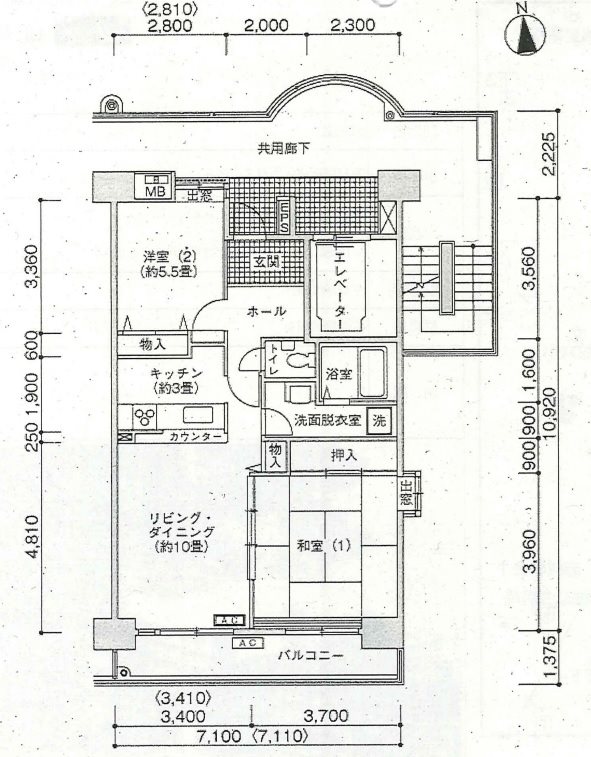 蓮根家族寮（新蓮根） 間取り