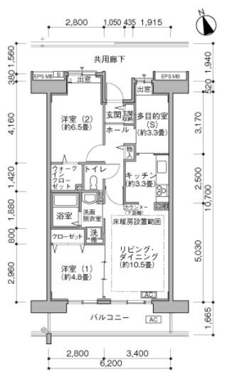日吉本町家族寮（コンフォール南日吉） 間取り