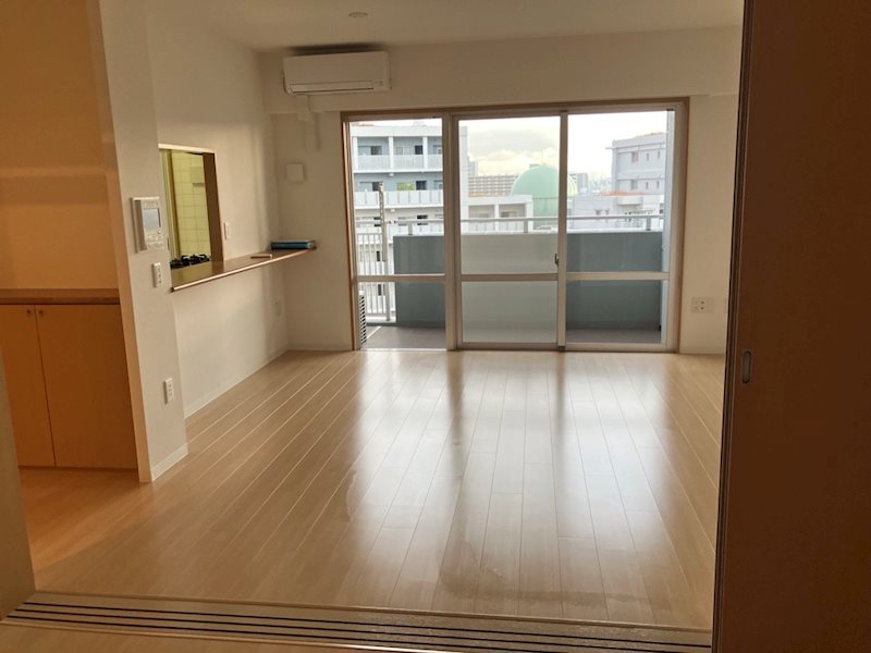 コート南千住家族寮（リバーハープコート南千住） リビング