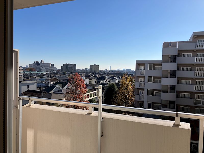 アートアベニュー立川家族寮（アートアベニュー立川） ベランダ