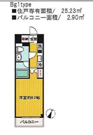 生田独身寮（SHOKEN Residence川崎生田） 間取り