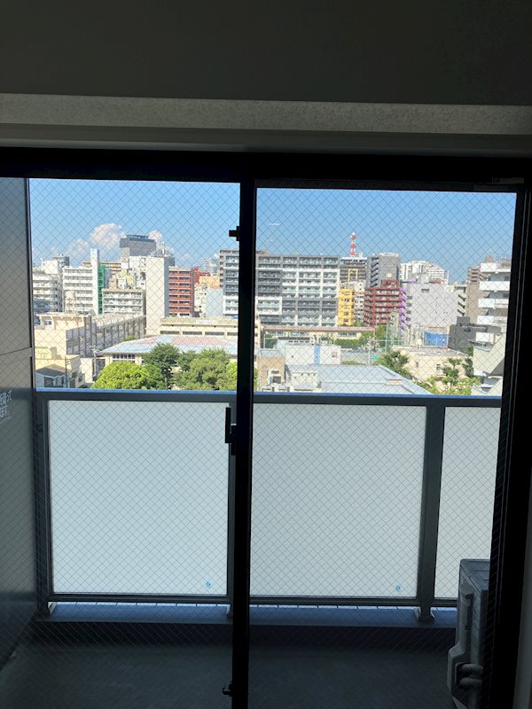 八丁畷独身寮（クラリッサ川崎ソレイユ） ベランダ