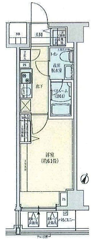 平沼橋（ロアール横浜西） 間取り