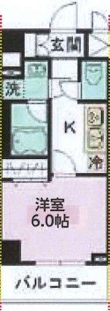 竹ノ塚独身寮（ナパージュ竹ノ塚駅前） 間取り