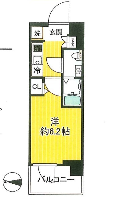 亀有Ⅲ独身寮（SHOKEN　Residence亀有） 間取り