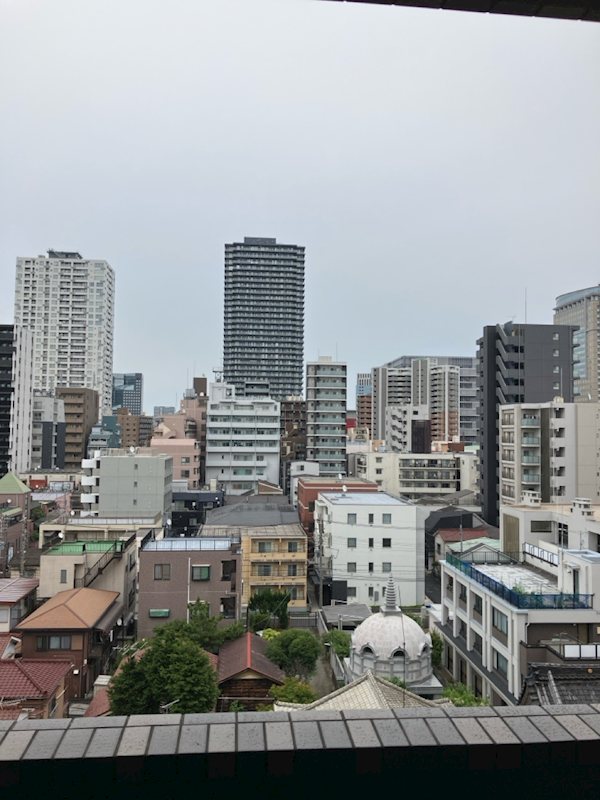 川崎西口独身寮（ルーブル川崎六番館） ベランダ