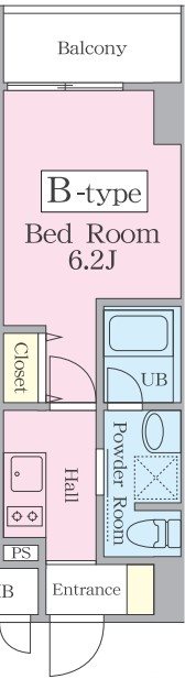 横浜戸部独身寮（SHOKEN　Residence横浜戸部） 間取り