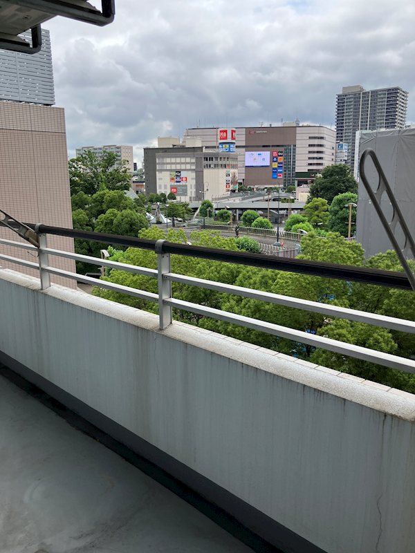 リプレ川口家族寮（リプレ川口二番街） ベランダ