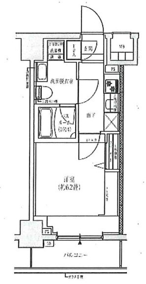 吉野町独身寮（ロアール横浜南） 間取り